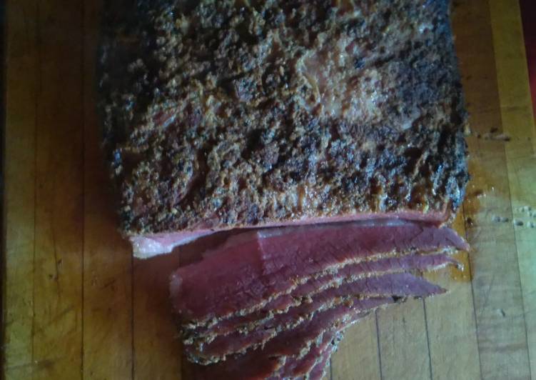 Recipe of Homemade Smoked Pastrami (From Scratch Version)