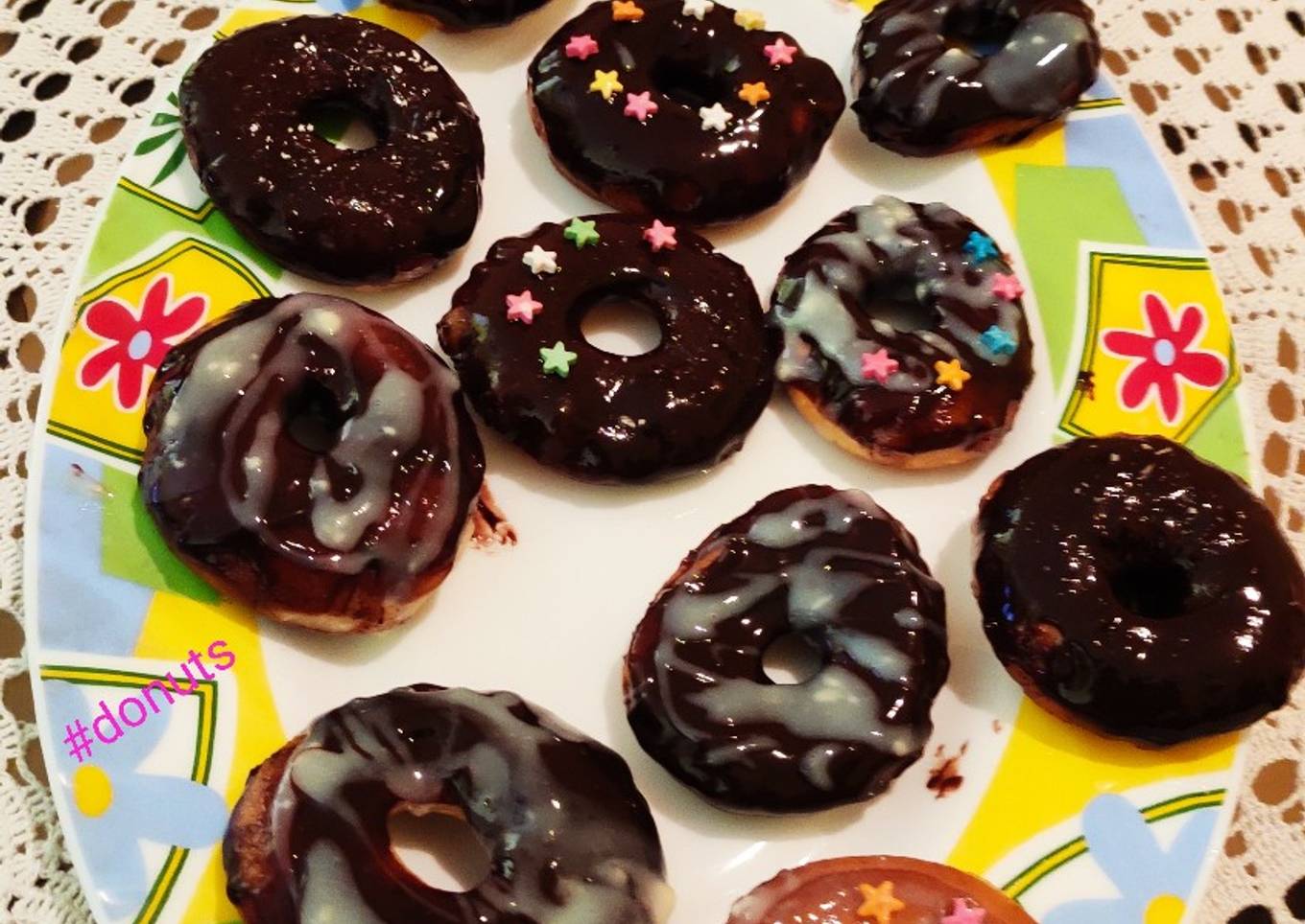 Eggless Donuts