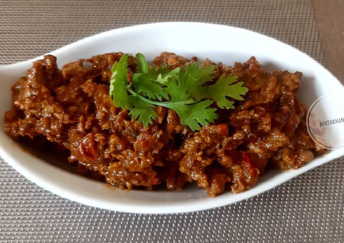 Mutton Keema / Minced Mutton Curry