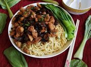 Gambar mie mentah bakmi