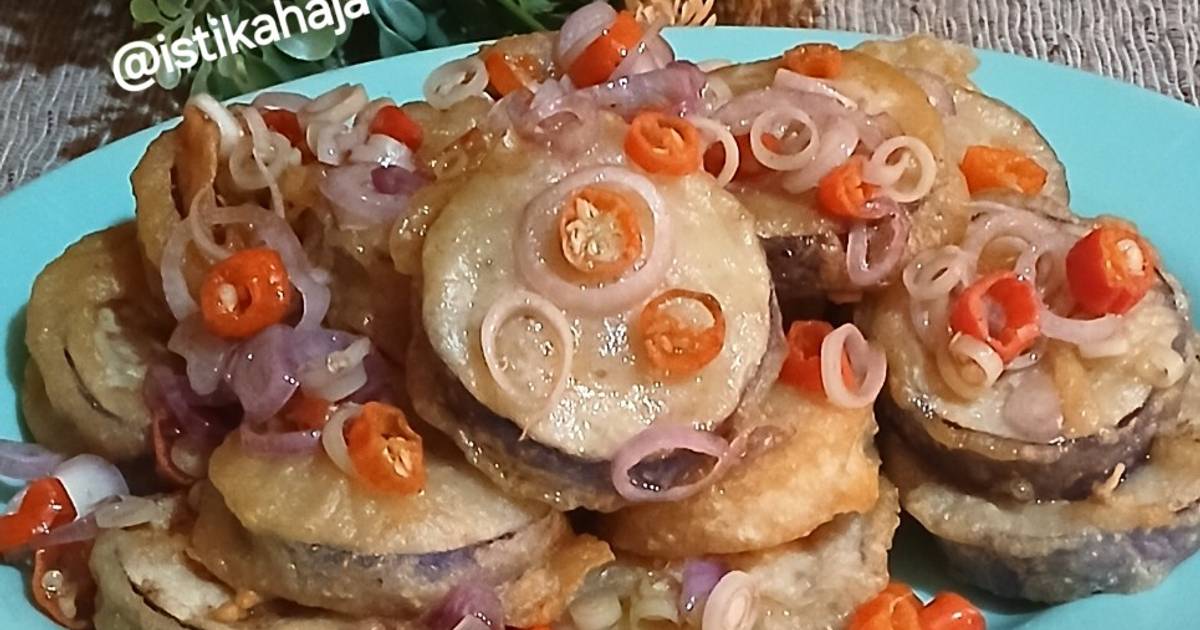 Resep 632 Terong Gortep Sambal Matah Paling Mudah dan Enak