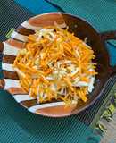Peanut Raw papaya carrot Thai style salad