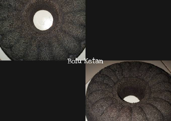 Bolu Ketan Hitam Kukus