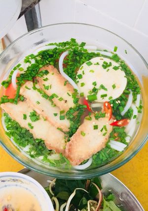 Hình của món Bánh canh chả cá (chay).