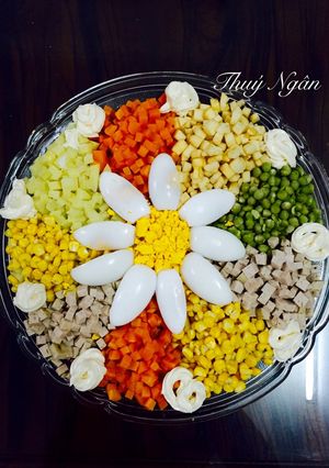 Hình của món Salad rau củ Nga.