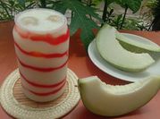 Gambar jus melon strawberry