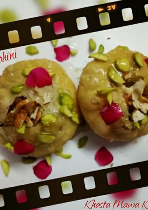 A picture of Jhodpur famous Khasta Mawa Kachori.