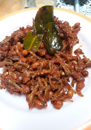 Foto resep Ikan teri sambel kacang