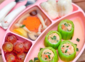 Hình của món MƯỚP HẤP TÔM (Baby food).