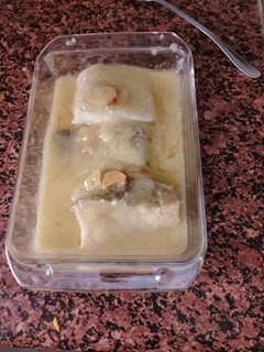 Una foto de Bacalao al Pil Pil