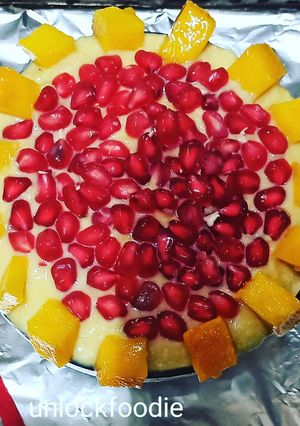 A picture of Fruits Vanilla Custard.