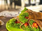 Gambar roti tortilla wrap