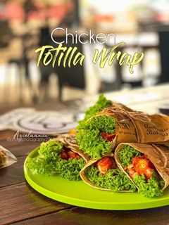 Gambar Chicken Totilla Wrap
