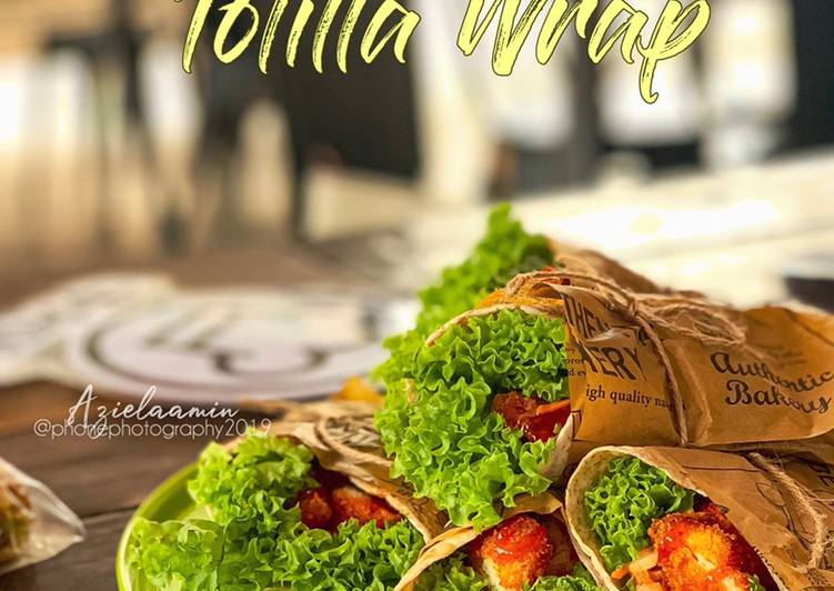 Cara Memasak Chicken Totilla Wrap yang Cepat