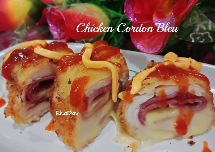 Bagaimana Membuat Chicken cordon bleu yang Enak