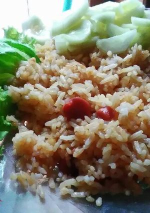 Foto resep Nasi goreng sosis