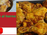 Pollo al horno jugoso