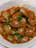 Kerang batik tauco pedas