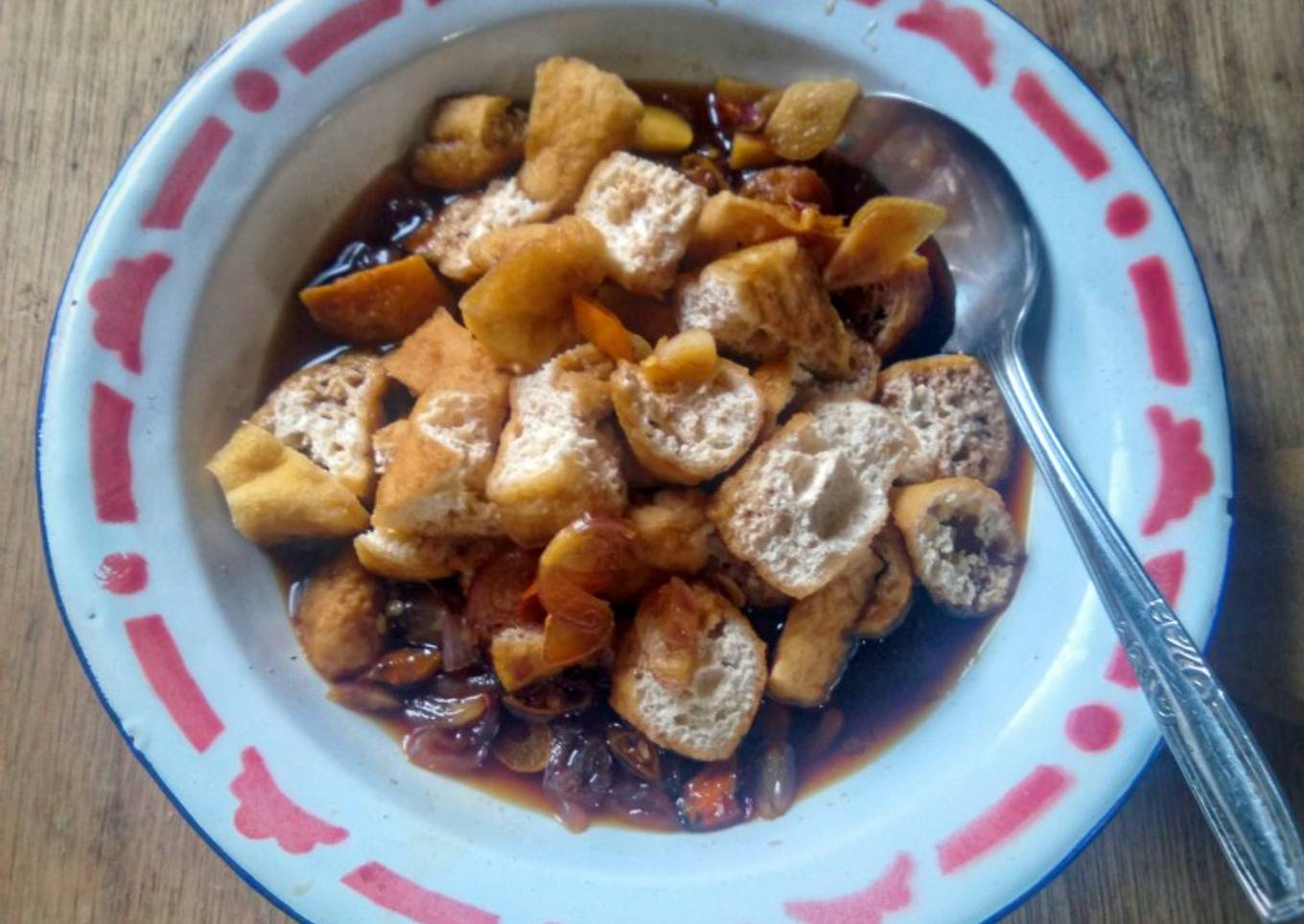 Tahu Gejrot Khas Cirebon