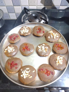 மில்லட் மினி கேக். # baking day செய்முறை முக்கிய புகைப்படம்