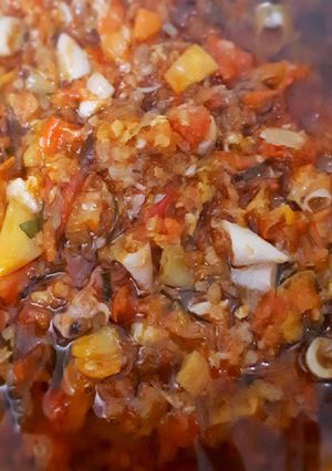 Foto resep Sambal cumi pedas
