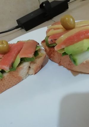 Una foto de Salmón Gravlax