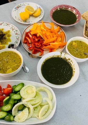 صورة لوصفة دجاج بالفريكه 😋