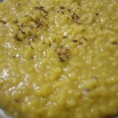 A picture of Moong dal khichdi.