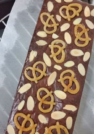 Foto resep Chewy Brownie (Simple & no mixer)
