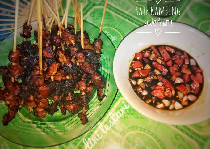 Resep 23. Sate Kambing Simple Oleh Dini Lestari - Cookpad