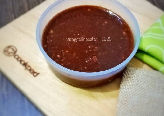 Sambal Kacang Kecap - ala mertua