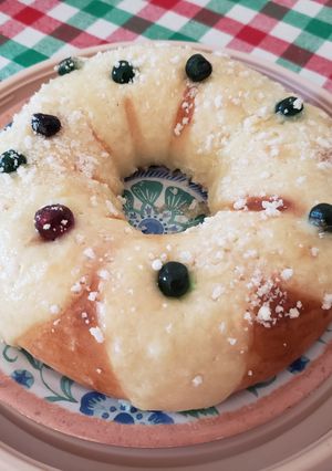 Una foto de Rosca de reyes