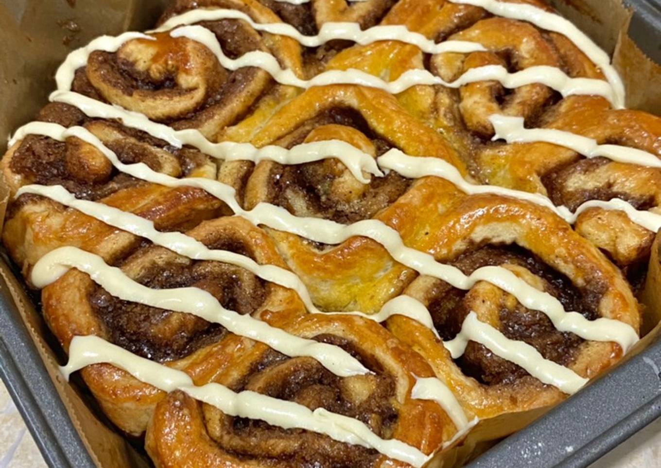 Cinnamon Rolls SUPER LEMBUT😭