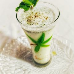 Masala Chas Spiced Buttermilk A picture of Masala Chas Spiced Buttermilk.