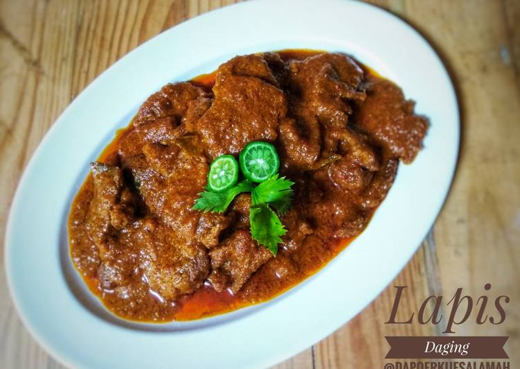 Lapis Daging Sapi