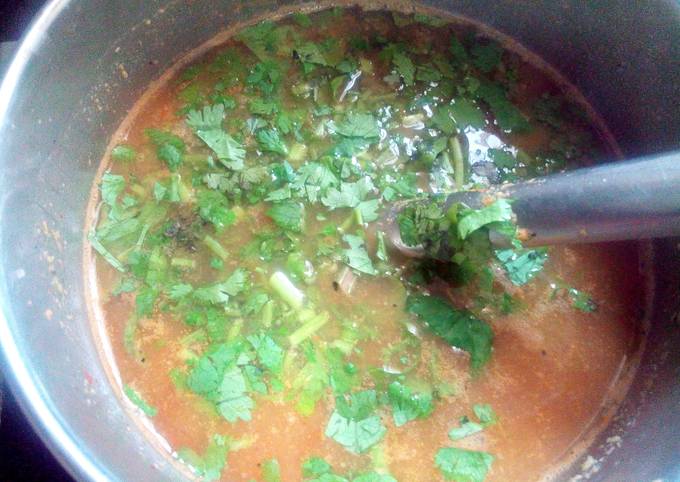 Recipe of Homemade Mysore Saathumadhu / Mysore Rasam