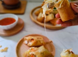 Gambar Popia Carbonara Cheese