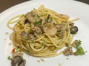 Gambar spageti aglio olio