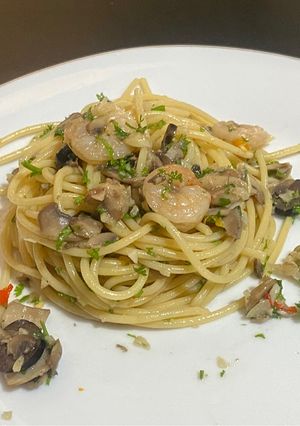 Foto resep Spaghetti Aglio e Olio