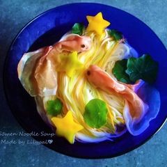 A picture of Chilled Somen Noodle Soup (Essence of Tomato).