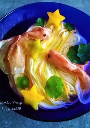A picture of Chilled Somen Noodle Soup (Essence of Tomato).