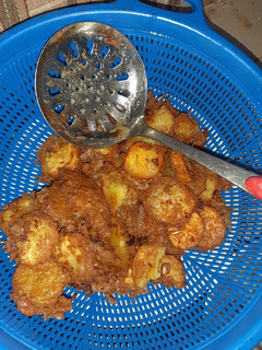 A picture of Fried sweet potato.
