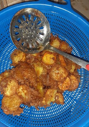 A picture of Fried sweet potato.
