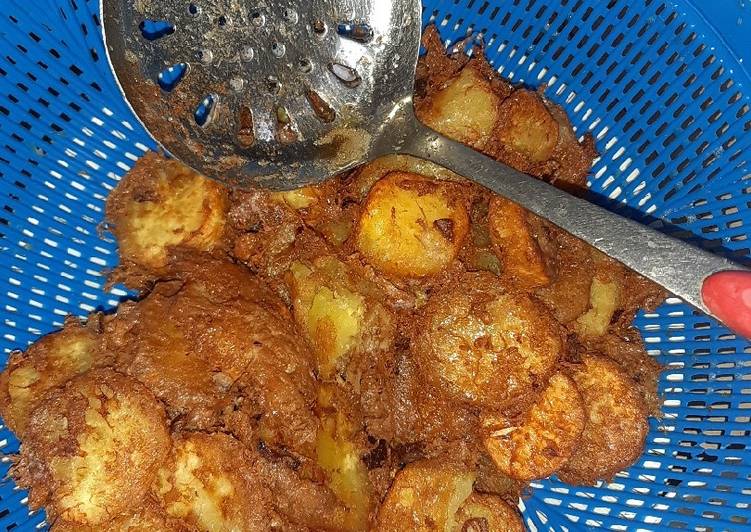 Fried sweet potato