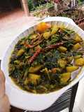 আলু পালংক