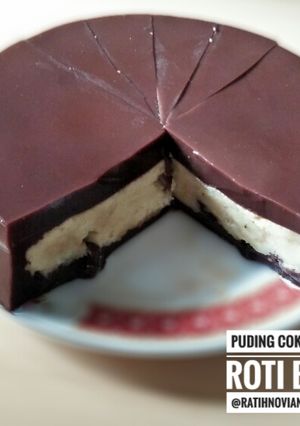 Foto resep Puding Coklat Roti Tawar