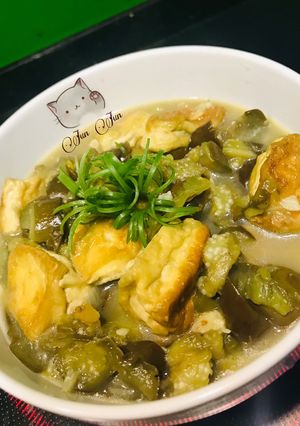 Hình của món Canh cà tím🍆 nấu đậu.