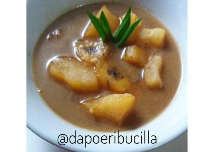 Kolak pisang singkong