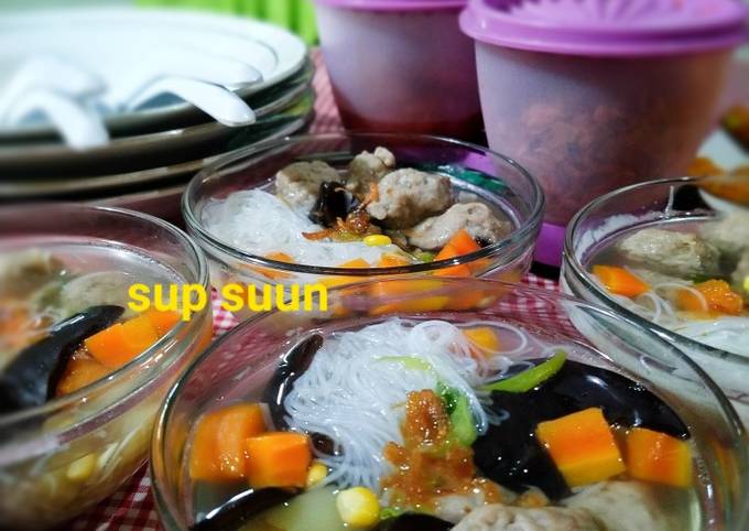 Yuk intip, Cara mudah membuat Sup suun yang nikmat