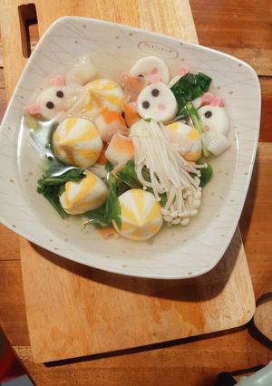 Foto resep Steambot kuah bening ala2 bubu